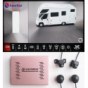 AutoSee12V Motorhome Camper Caravan RV Touring car 3D 360 degree camera bird eye around view AVM video recording parking monitoring